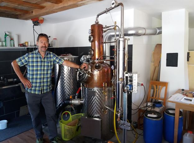 Besuch und Degustation in der Destillerie Bertsch