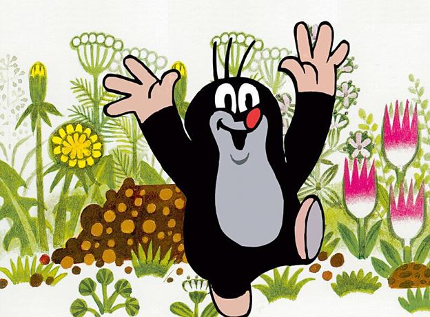 Pass gut auf kleiner Maulwurf!