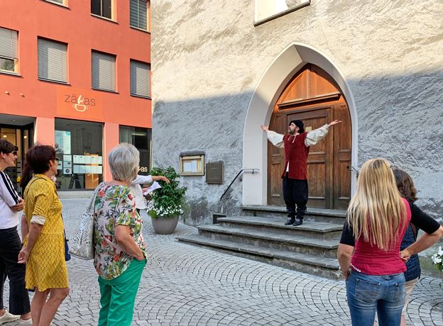 Theater-Stadtführung durch Bludenz